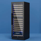 Darrahopens Appliances > Kitchen Appliances Devanti Wine Cooler Fridge Compressor Cellar Chiller Commercial Home 154 Bottles