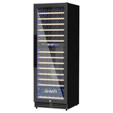 Darrahopens Appliances > Kitchen Appliances Devanti Wine Cooler Fridge Compressor Cellar Chiller Commercial Home 154 Bottles