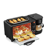 Darrahopens Appliances > Kitchen Appliances Electric 3 in 1 Breakfast Making Machine Multifunction Coffee Maker Bread Pizza