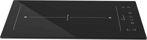 Darrahopens Appliances > Kitchen Appliances Empava Electric Induction Cooktop Stove Hob with 2 Burners and Sensor Touch in Black Vitro Ceramic Glass - 240V