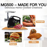 darrahopens Appliances > Kitchen Appliances EuroChef 2800W Electric Meat Grinder Mincer Sausage Filler Kibbe Maker Stuffer Kitchen