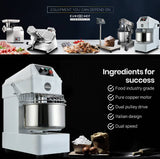 Darrahopens Appliances > Kitchen Appliances EUROCHEF 30L Spiral Dough Mixer Commercial Machine Bakery Bread Kneader Litre Small