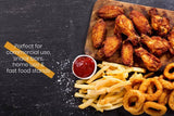 darrahopens Appliances > Kitchen Appliances EuroChef Commercial Electric Deep Fryer Frying Basket Chip Cooker Fry Scoop