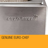 darrahopens Appliances > Kitchen Appliances EuroChef Commercial Electric Deep Fryer Twin Frying Basket Chip Cooker Fry