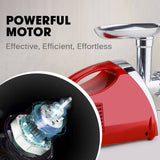 darrahopens Appliances > Kitchen Appliances EuroChef Electric Meat Grinder Sausage Maker Filler Mincer Stuffer Kibbe