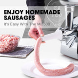 darrahopens Appliances > Kitchen Appliances EuroChef Electric Meat Grinder Sausage Maker Filler Mincer Stuffer Kibbe