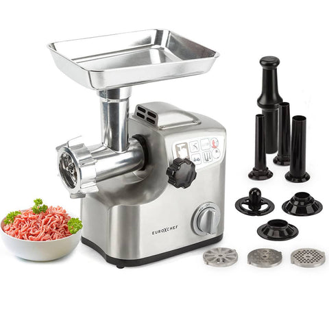 darrahopens Appliances > Kitchen Appliances EuroChef Meat Grinder Electric Mincer Sausage Filler Kebbe Maker