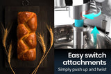 Darrahopens Appliances > Kitchen Appliances EUROCHEF Planetary Mixer 30L Commercial Stand Cake Kitchen Vertical Dough Food Floor Bench
