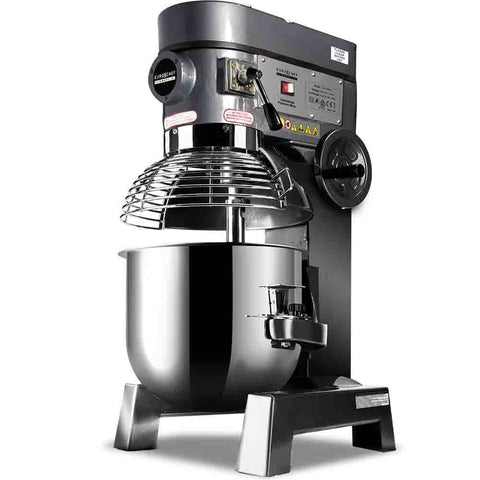 Darrahopens Appliances > Kitchen Appliances EUROCHEF Planetary Mixer 30L Commercial Stand Cake Kitchen Vertical Dough Food Floor Bench