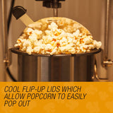 darrahopens Appliances > Kitchen Appliances EuroChef Popcorn Machine - Popper Popping Classic Cooker Microwave