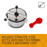 darrahopens Appliances > Kitchen Appliances EuroChef Popcorn Machine - Popper Popping Classic Cooker Microwave