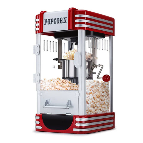 darrahopens Appliances > Kitchen Appliances EuroChef Popcorn Machine - Popper Popping Classic Cooker Microwave