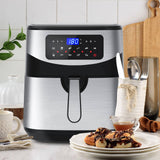 darrahopens Appliances > Kitchen Appliances Kitchen Couture 12 Litre Air Fryer Multifunctional LCD One Touch Display Silver