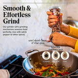 darrahopens Appliances > Kitchen Appliances Modern Stainless Steel Salt and Pepper Grinder Set