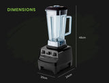 darrahopens Appliances > Kitchen Appliances POLYCOOL 2L Commercial Blender Mixer Food Processor Smoothie Ice Crush Black