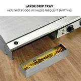 Darrahopens Appliances > Kitchen Appliances THERMOMATE Electric Griddle Commercial Stainless Steel 4400W BBQ Grill Hot Plate Extra Large