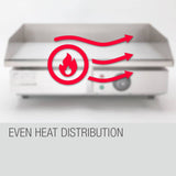darrahopens Appliances > Kitchen Appliances THERMOMATE Electric Griddle Grill BBQ Hot Plate Commercial Stainless Steel