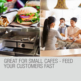 darrahopens Appliances > Kitchen Appliances THERMOMATE Electric Griddle Grill BBQ Hot Plate Commercial Stainless Steel