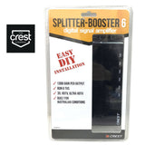 darrahopens Appliances > TV Crest UHF VHF Digital TV Signal Splitter Distributor 6 Outputs