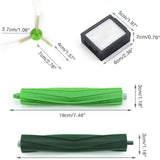 Darrahopens Appliances > Vacuum Cleaners 19PCS Filter Brush Parts for iRobot Roomba i7 i7+ i3 i4 i6 i8 j7 Plus E5 E6 E7 Vacuum
