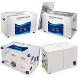 Darrahopens Appliances > Vacuum Cleaners 30L Digital Ultrasonic Cleaner Jewelry Ultra Sonic Bath Degas Parts Cleaning