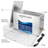 Darrahopens Appliances > Vacuum Cleaners 30L Digital Ultrasonic Cleaner Jewelry Ultra Sonic Bath Degas Parts Cleaning