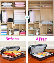 Darrahopens Appliances > Vacuum Cleaners 9 Pack Space Saver Vacuum Seal Storage Bag Kit, 2 Large, 5 Medium & 2 Small