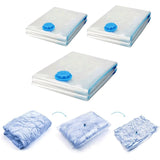 Darrahopens Appliances > Vacuum Cleaners 9 Pack Space Saver Vacuum Seal Storage Bag Kit, 2 Large, 5 Medium & 2 Small