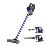 darrahopens Appliances > Vacuum Cleaners Devanti 150 Cordless Handheld Stick Vacuum Cleaner 2 Speed   Purple And Grey