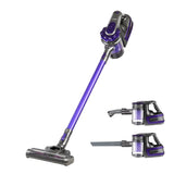 darrahopens Appliances > Vacuum Cleaners Devanti 150 Cordless Handheld Stick Vacuum Cleaner 2 Speed   Purple And Grey