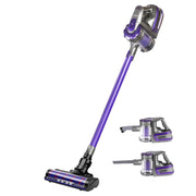 darrahopens Appliances > Vacuum Cleaners Devanti 150W Stick Handstick Handheld Cordless Vacuum Cleaner 2-Speed with Headlight Purple