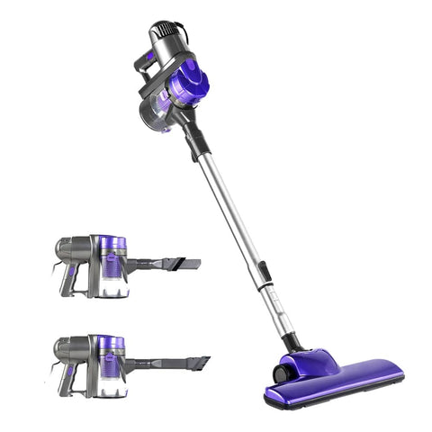 darrahopens Appliances > Vacuum Cleaners Devanti Corded Handheld Bagless Vacuum Cleaner - Purple and Silver