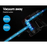 darrahopens Appliances > Vacuum Cleaners Devanti Corded Handheld Bagless Vacuum Cleaner - Red and Silver