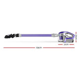 darrahopens Appliances > Vacuum Cleaners Devanti Cordless 150W Handstick Vacuum Cleaner - Purple and Grey