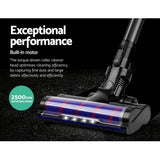 darrahopens Appliances > Vacuum Cleaners Devanti Cordless Handstick Vacuum Cleaner Head- Black