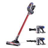 darrahopens Appliances > Vacuum Cleaners Devanti Handheld Vacuum Cleaner Cordless Stick Handstick Vac Bagless 2-Speed Headlight Red