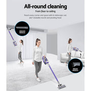 darrahopens Appliances > Vacuum Cleaners Devanti Stick Handheld Vacuum Cleaner Cordless Car Vacuum Cleaners HEPA Filters