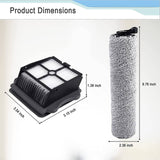 Darrahopens Appliances > Vacuum Cleaners Filters & Roller Brush Pack For Tineco Floor One S3