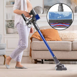 darrahopens Appliances > Vacuum Cleaners MyGenie H20 PRO Wet Mop 2-IN-1 Cordless Stick Vacuum Cleaner Handheld Recharge - Blue