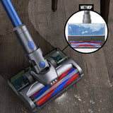 darrahopens Appliances > Vacuum Cleaners MyGenie H20 PRO Wet Mop 2-IN-1 Cordless Stick Vacuum Cleaner Handheld Recharge - Blue