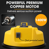 Darrahopens Appliances > Vacuum Cleaners Unimac 20L 1400W Wet and Dry Vacuum Cleaner, with Blower, for Car, Workshop, Carpet