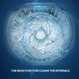 Darrahopens Appliances > Washers & Dryers CARSON 9kg Top Load Washing Machine Automatic Laundry Clothes Washer Home Dry Wash, Light Grey