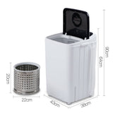 darrahopens Appliances > Washers & Dryers Devanti 4.6KG Mini Portable Washing Machine - Black