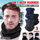 Darrahopens Appliances Winter Warm Fleece Snood Scarf Neck Warmer Beanie Hat Ski Balaclava Men Women