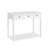 darrahopens Artiss Hall Console Table Hallway Side Dressing Entry Wooden French Drawer White