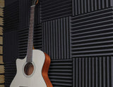 darrahopens Audio & Video > Acoustic Foam 40pcs Studio Acoustic Foam Sound Absorbtion Proofing Panels Tiles Wedge 30X30CM