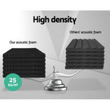darrahopens Audio & Video > Acoustic Foam Alpha 20pcs Acoustic Foam Panels Studio Sound Absorption Eggshell 50x50CM