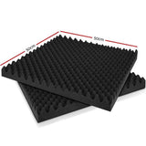 darrahopens Audio & Video > Acoustic Foam Alpha 20pcs Acoustic Foam Panels Studio Sound Absorption Eggshell 50x50CM