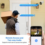 Darrahopens Audio & Video > CCTV Hiseeu C40 Indoor/Outdoor WiFi Battery Camera With Solar Panel