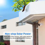 Darrahopens Audio & Video > CCTV Hiseeu C40 Indoor/Outdoor WiFi Battery Camera With Solar Panel